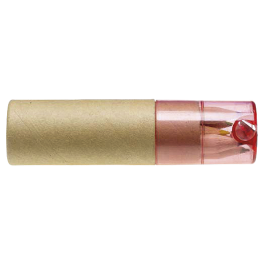 Coloured Pencil Set of 6 with Sharpener