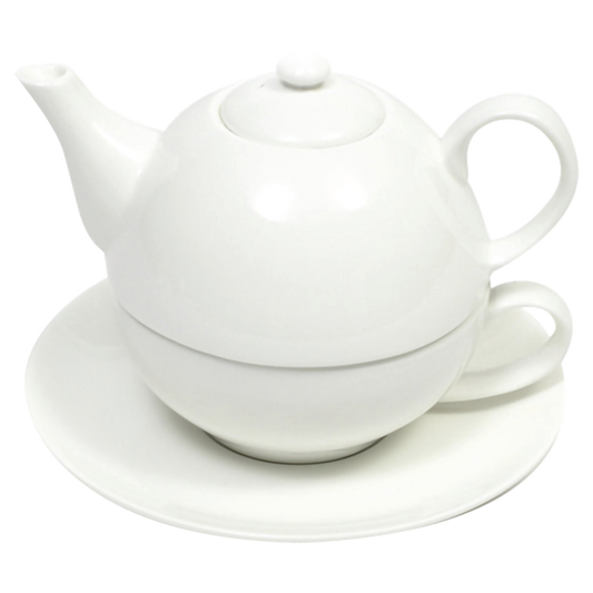 White Basics Tea For One